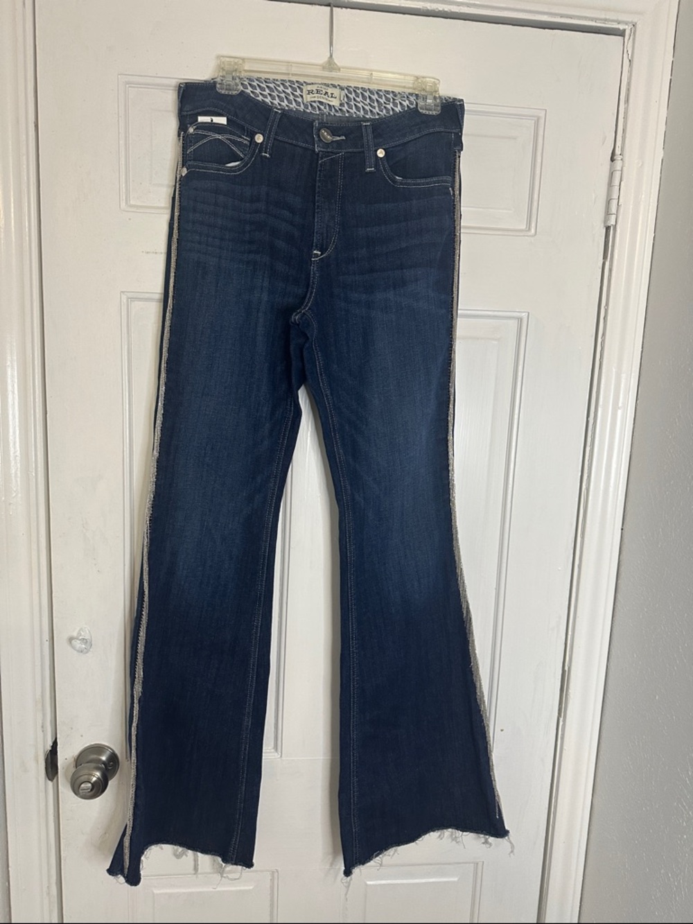 Ariat high rise fringe flare